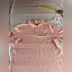 Pink brooks brothers men Polo Shirt XL